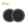 Crystal Rhinestone Car Cup Holder Coasters (Set of 2)