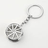 Gearbox Keychain with Turbo Hub and Brake Disc Pendant
