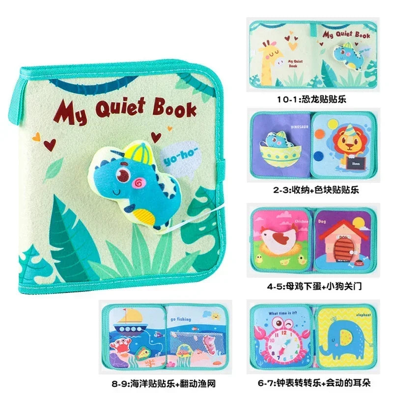 Montessori Busy Book for Toddlers
