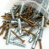 Heavy-Duty Serrated Expansion Screws with Anchor Tubes