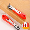 Compact 90-Degree Ratcheting Screwdriver Set with Bit Kit
