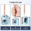 Electric Pencil Sharpener – Battery-Powered, Safe for Kids & Artists
