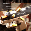 A close-up of a TARAN TACTICAL firearm, the Pocket Gun Series G26, shown in a tactical setting.