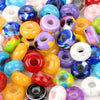Mixed Rainbow Resin Spacer Beads for Jewelry Making