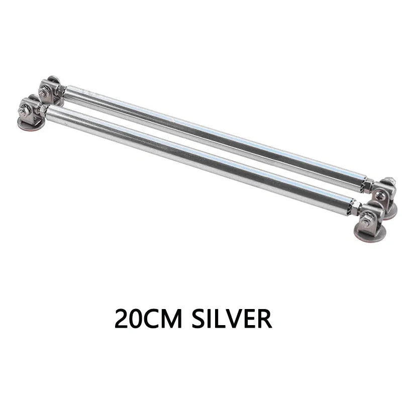 Universal Adjustable Bumper Lip Splitter Rods for Car Front & Rear