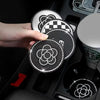 Non-Slip Silicone Car Cup Holder Coasters (Set of 2)