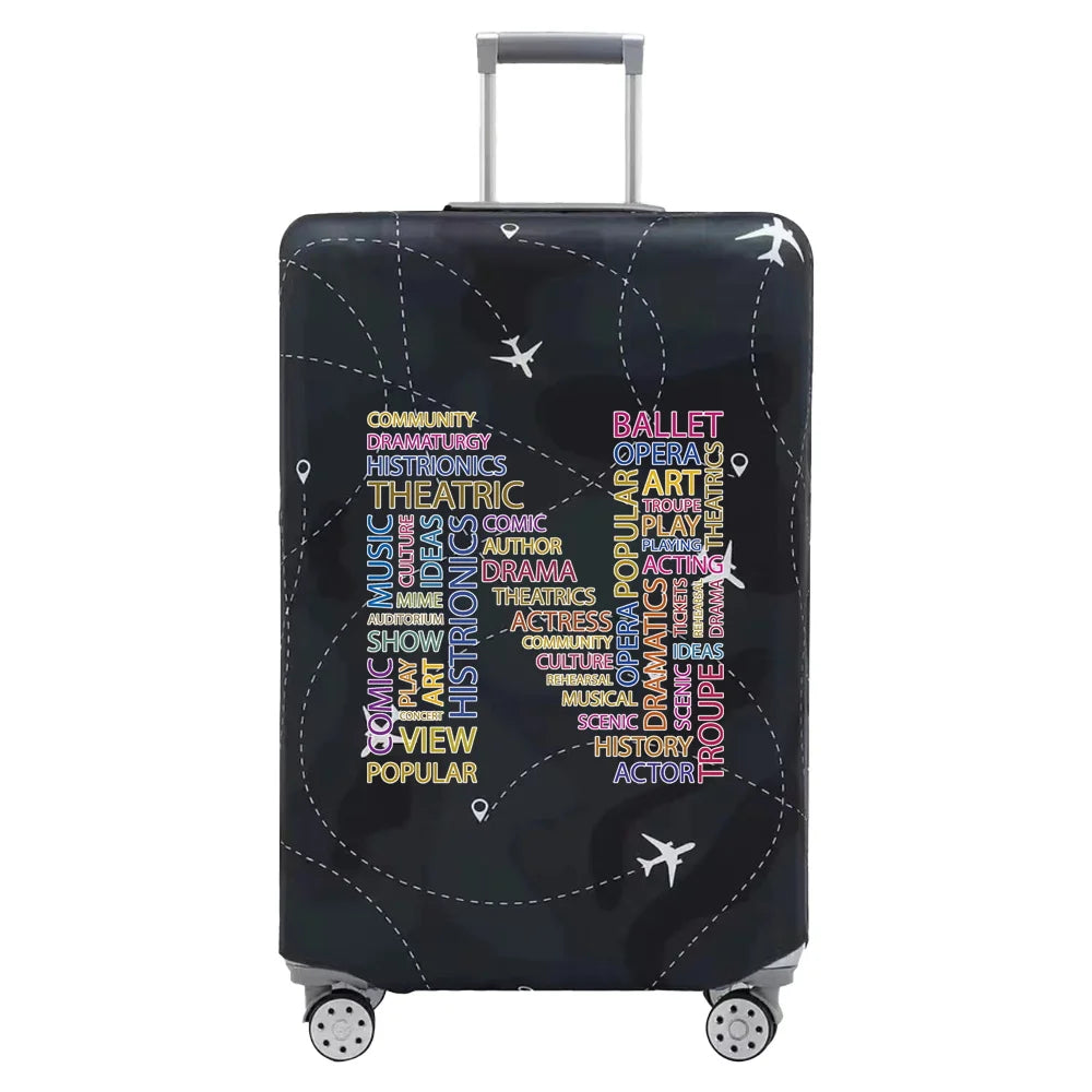 Stretch Fabric Luggage Cover for Suitcases (18-32 Inch)