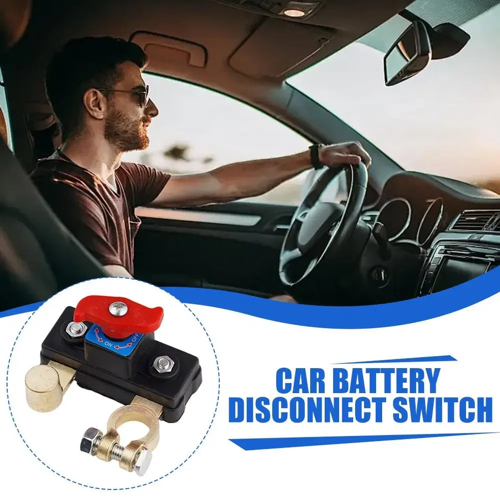Heavy-Duty Battery Disconnect Switch for Cars, Trucks & RVs