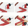 Aluminum Alloy Right Angle Clamp with 90-Degree Positioning Ruler