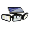 3-Head Solar Motion Sensor Security Light