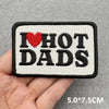 Pink Embroidered Iron-On Letter Patches for Clothing & Accessories