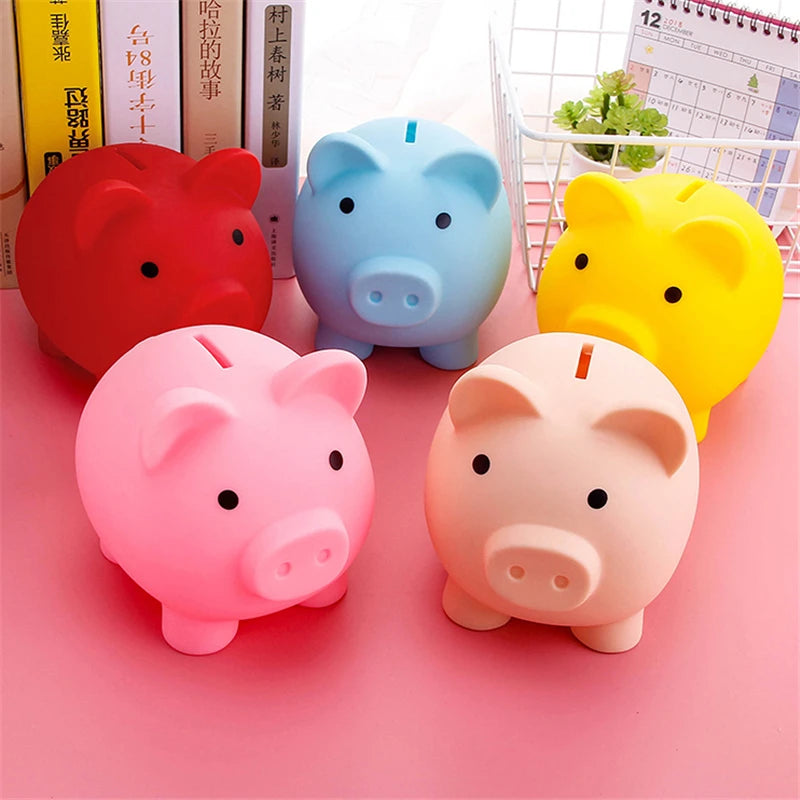 Charming Piggy Bank for Kids and Home Decor
