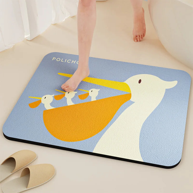 Quick-Dry Diatomite Bath Mat