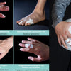 Various applications of cotton athletic finger tape including stabilization, breakage repair, and ligament support for climbi