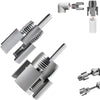 Electric Drill Compatible PVC Pipe Threader Kit for Internal and External Threads