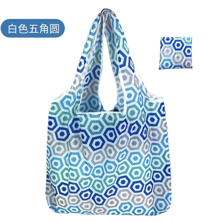 Large Foldable Reusable Shopping Tote Bag