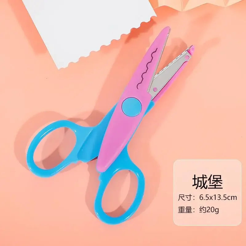 Decorative Wavy Pattern Scissors for Paper Crafts