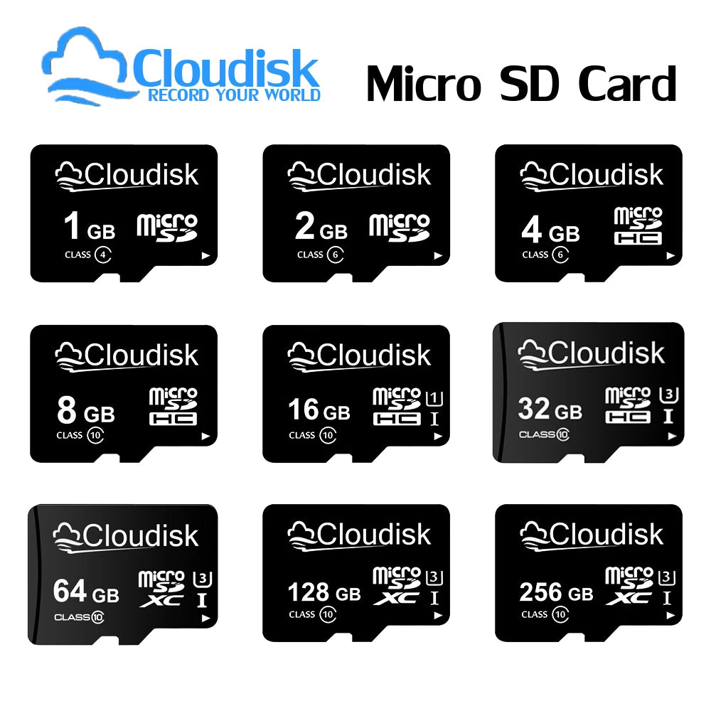 High-Speed microSD Card for Phones, Tablets, and Cameras