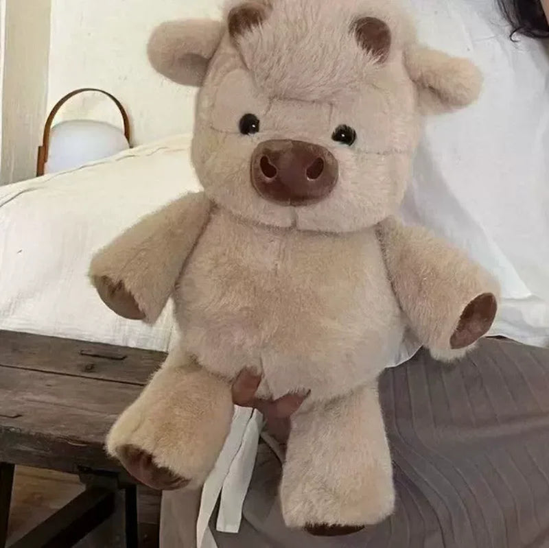 Adorable Highland Cattle Plush Toy