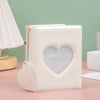 Heart-Shaped Mini Photo Album for K-pop Photocards