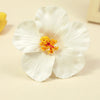 Tropical Hibiscus Flower Hair Clips
