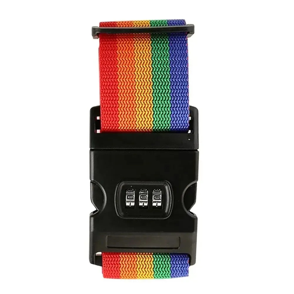 Heavy-Duty Adjustable Luggage Straps for Secure Travel