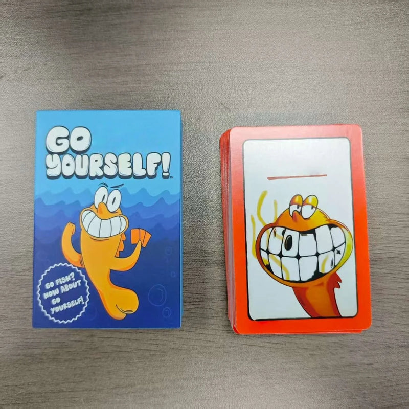 Fun Fish Card Solitaire Party Game