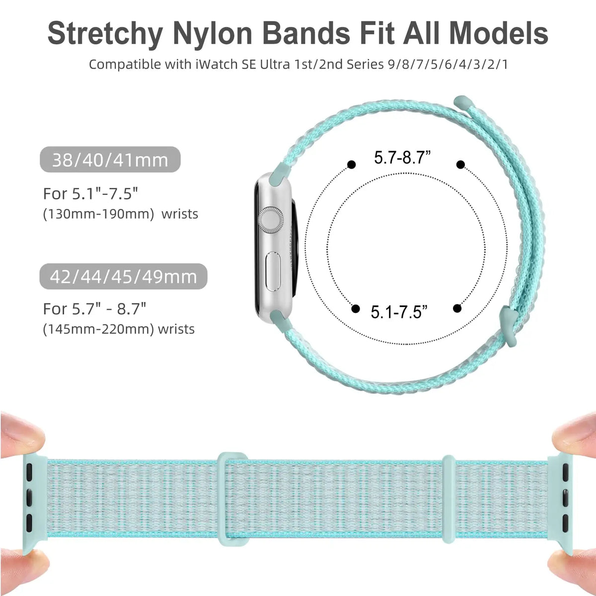 Double-Loop Nylon Sport Band for Apple Watch