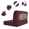 Stretchable RV Dinette Cushion Cover Set - 2 Piece Bench & Backrest Protector