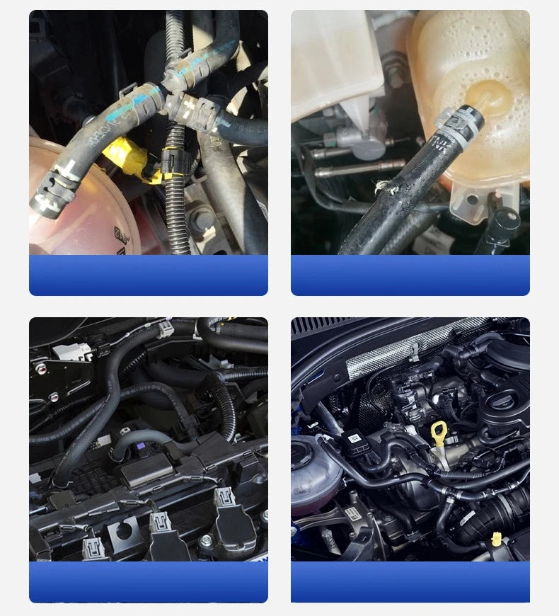 Long Reach Hose Clamp Pliers Set for Fuel, Oil, Water, and Radiator Hoses