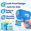 Automatic Bubble Gun for Kids – No Batteries Needed