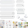 DIY Pin Badge Maker Kit for Kids with 48 Patterns