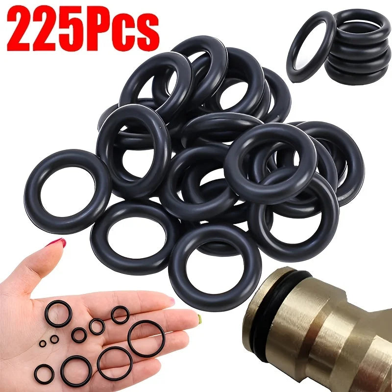 Multi-Purpose Rubber O-Ring Seal Assortment Kit