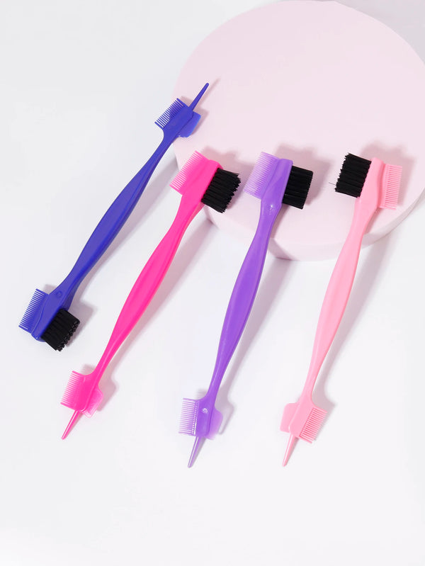 Precision Edge Control Brush & Comb Set