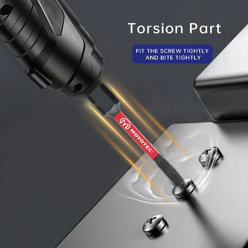 High-Strength Magnetic Screwdriver Bit Set