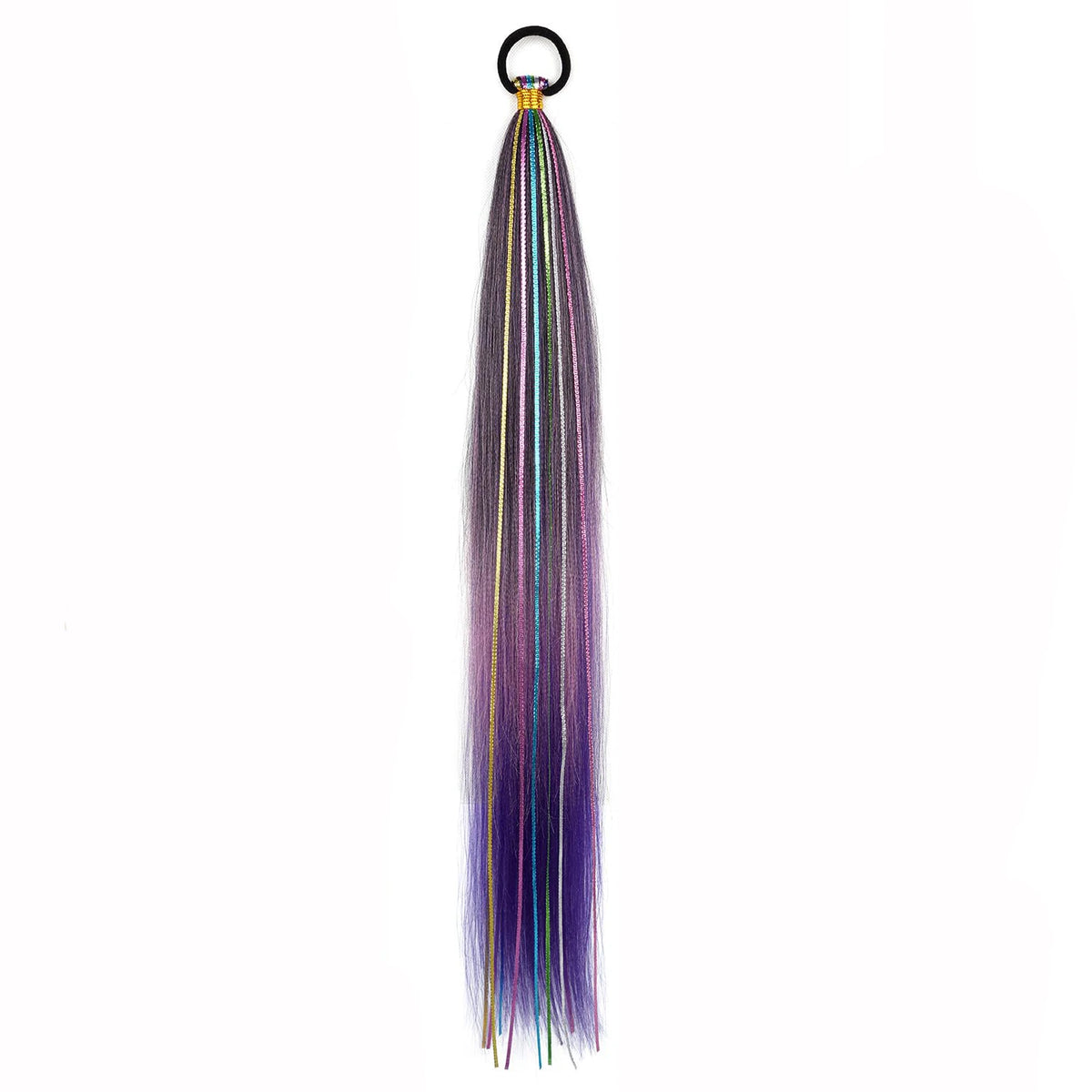Long Straight Ombre Ponytail Extension