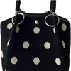 Mini Knitted Colorblock Bucket Bag with Detachable Handle