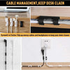 Selbstklebende Kabelclips zur Kabelorganisation