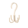 Rotatable 4-Hook Multi-Purpose Organizer Hook