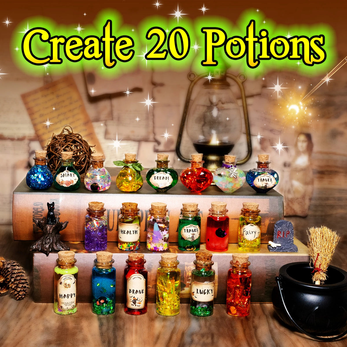 Fairy Potion Making Kit for Kids – Magical DIY Craft & Science Set