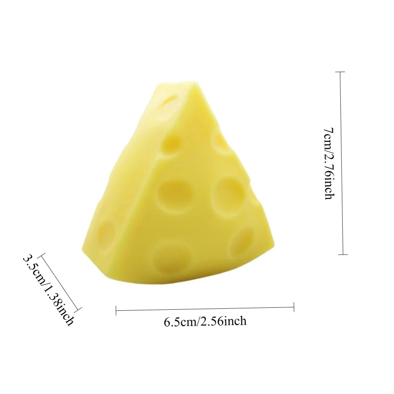 Entspannendes Käse-Squishy Stressspielzeug
