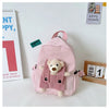 Cute Plush Bear Toddler Backpack