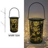 Solar Deer Garden Lantern with Forest Projection