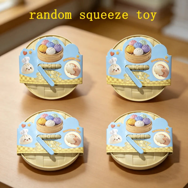 Glitter Dumpling Squishy Stress Relief Toy