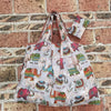Foldable Eco-Friendly Shopping Bag with Cartoon Print