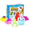 Light-Up Floating Dinosaur Bath Toy Set