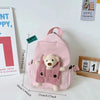 Cute Plush Bear Toddler Backpack
