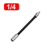 Flexible Socket Extension Bar Set with High Torque Ratchet Adapter