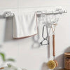 Self-Adhesive Adjustable Curtain Rod Brackets