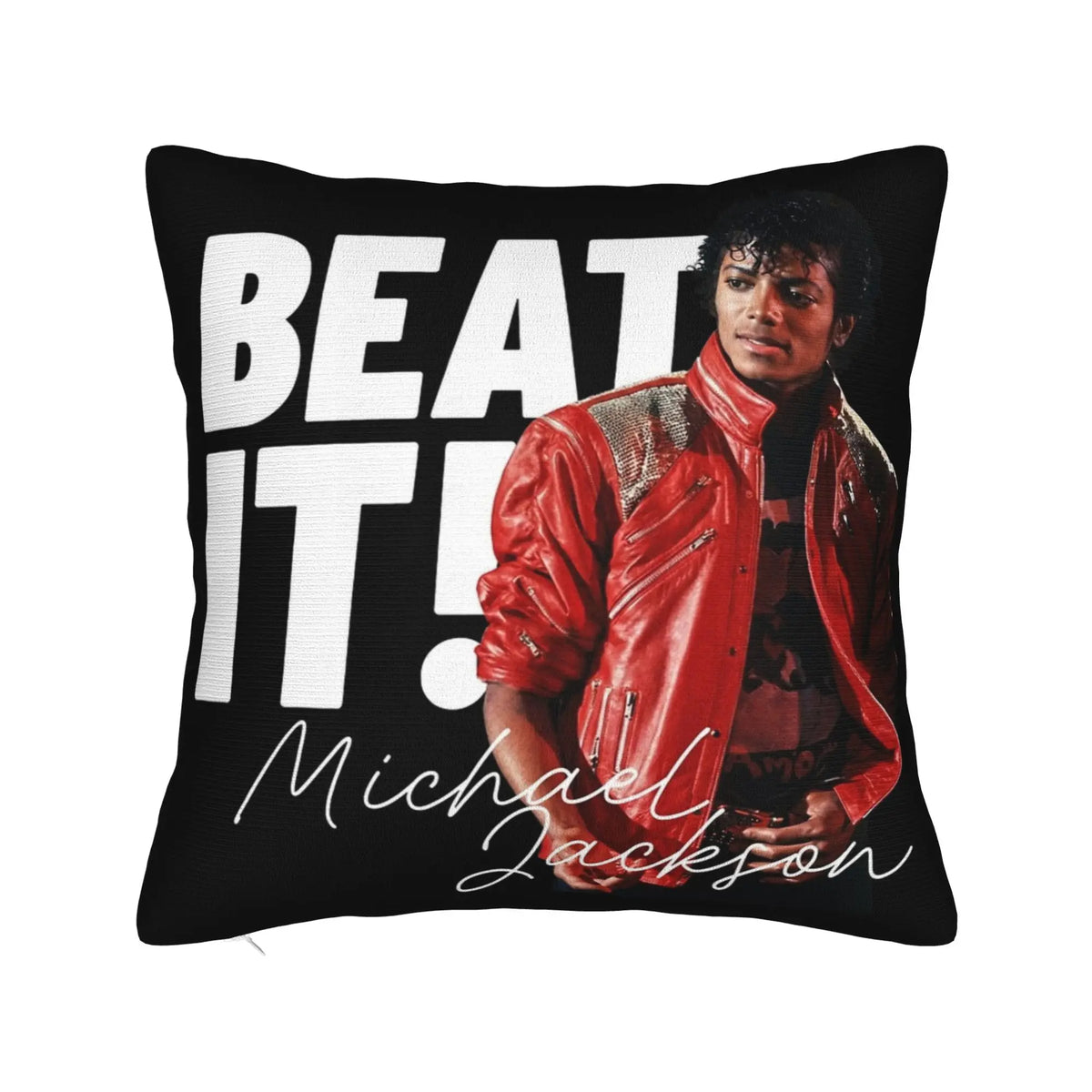 Michael Jackson Decorative Pillowcase with Hidden Zipper